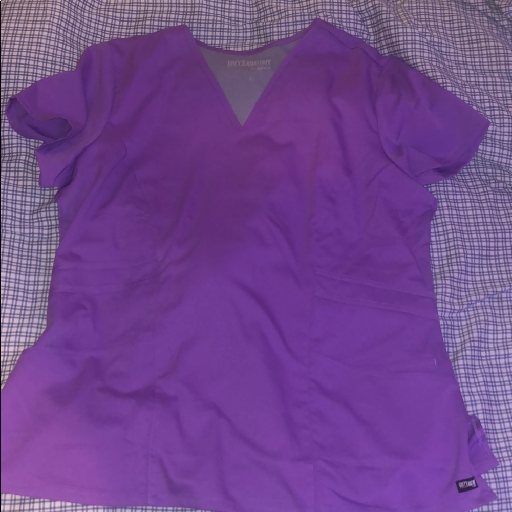 Never Worn Grey’s Anatomy Scrubs Size XL Top Nurse